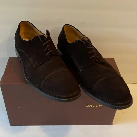 Bally | Shoes | Bally High Quality Suede Oxfords Slightly  display picture 2